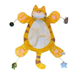 Cat Toy Activity Play Mat Foldable Multifunction Pet Bed Toy Balls Mice NEW